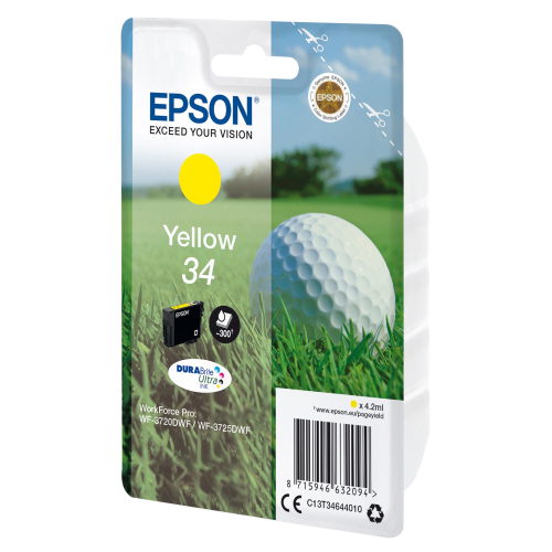 EPSON 34 CARTUCCIA INK 4.2 ML GIALLO